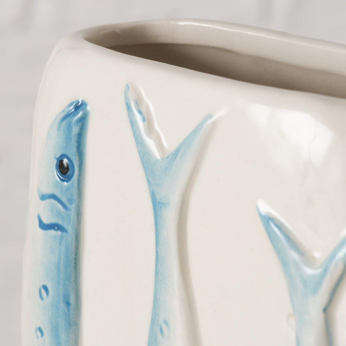 Boltze maison vase sardine 12,5x5x16cm
