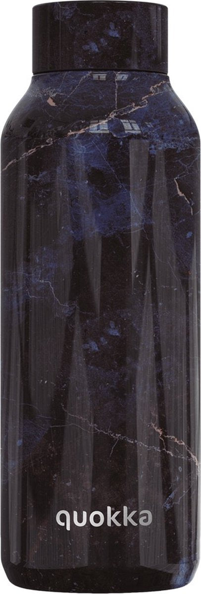 Quokka gourde en acier inoxydable massif marbre noir 510 ml