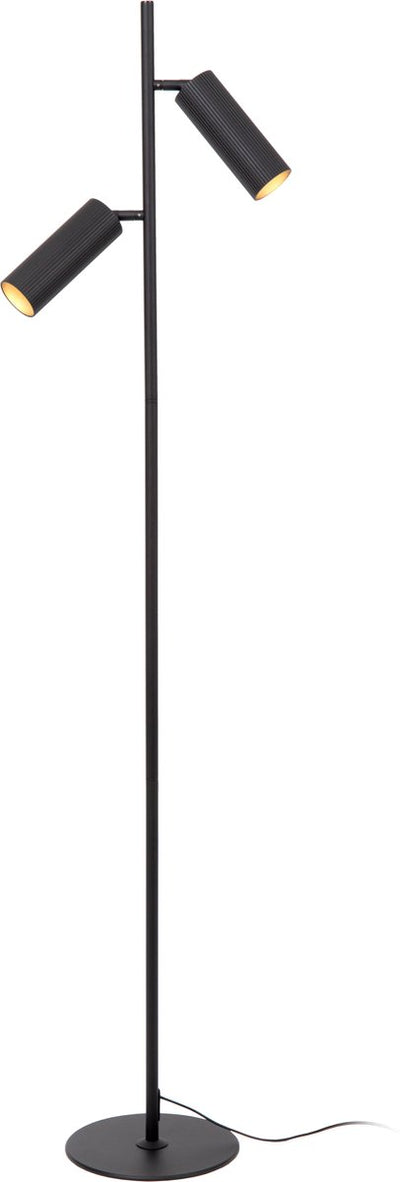 Clubs Lucide - lampadaire - 2xgu10 - noir