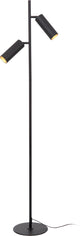 Clubs Lucide - lampadaire - 2xgu10 - noir