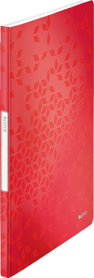 Album Leitz wow show - pp souple - a4 - 20 couvertures - rouge