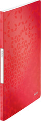 Album Leitz wow show - pp souple - a4 - 20 couvertures - rouge