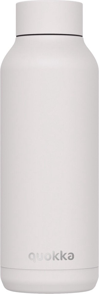 Quokka gourde en acier inoxydable blanc massif 510 ml