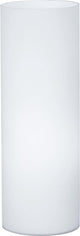 Lampe de table Eglo géo - e27 - 35 cm - blanc