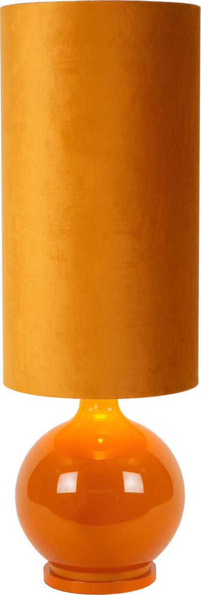 Lucide esterad - lampadaire - ø 34 cm - 1xe27 - jaune ocre