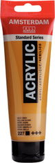 Peinture acrylique série standard Amsterdam tube 120 ml ocre jaune 227