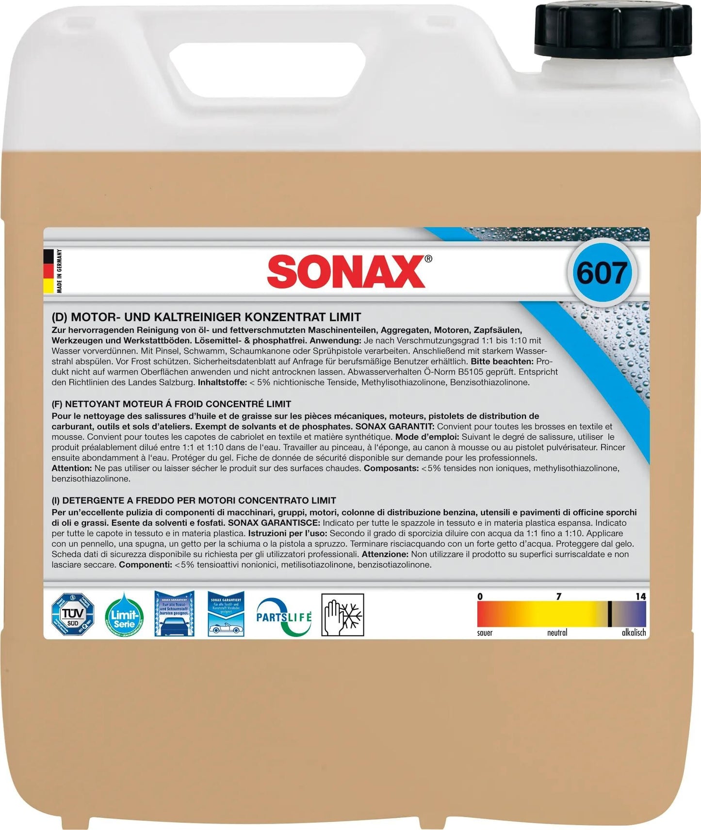 SONAX CORD Cleaner 10 Ltr.