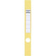 Étiquettes de dos durables 60 x 390 mm jaune 10 pièces