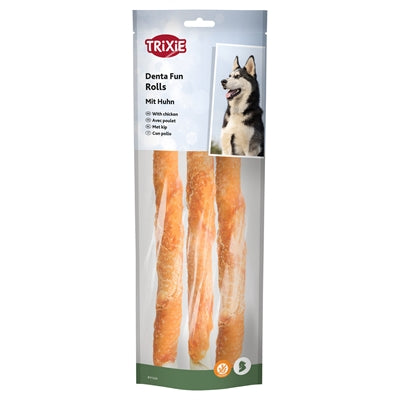 Trixie Denta Poulet Fun Chicking Rolls