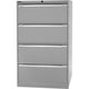 Classeur bisley df4645 gris clair 4 tiroirs