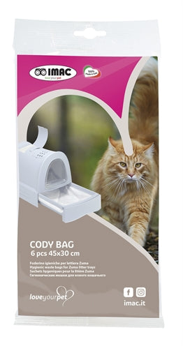 Sac de cuisson de chats iMac Cody pour litière Zuma 50x36x10 cm