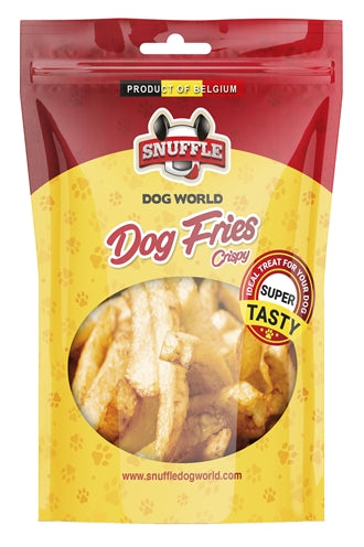 Dog de chiens à tréaux croustillants
