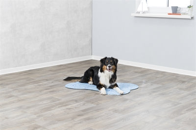 Tapis de refroidissement Trixie bone light blue