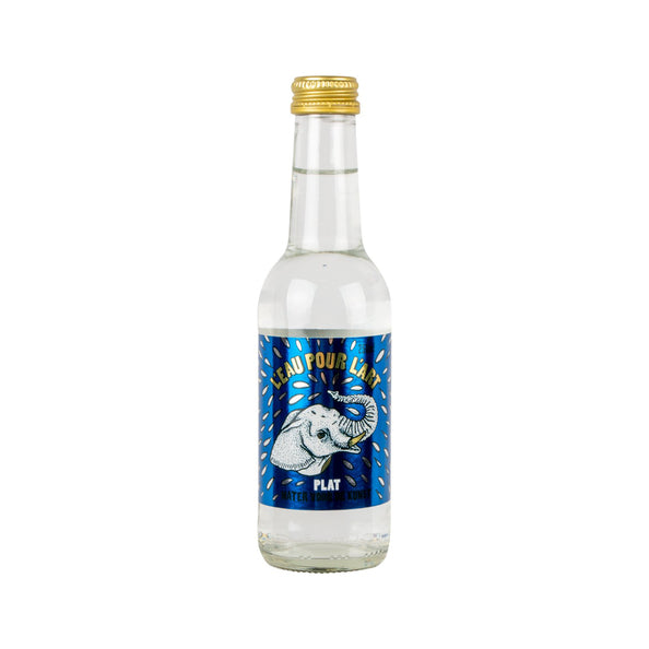 Verre plat d'eau minérale L'eau pour l'art (24x25cl)