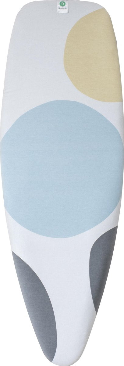Brabantia housse de table à repasser perfect flow d - 135 x 45 cm - ensemble complet - bulles à ressort