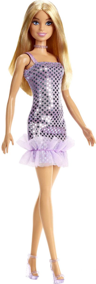 Barbie paillettes assorties