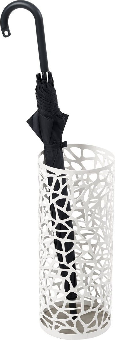 Porte-parapluies Yamazaki - rond - nid - blanc