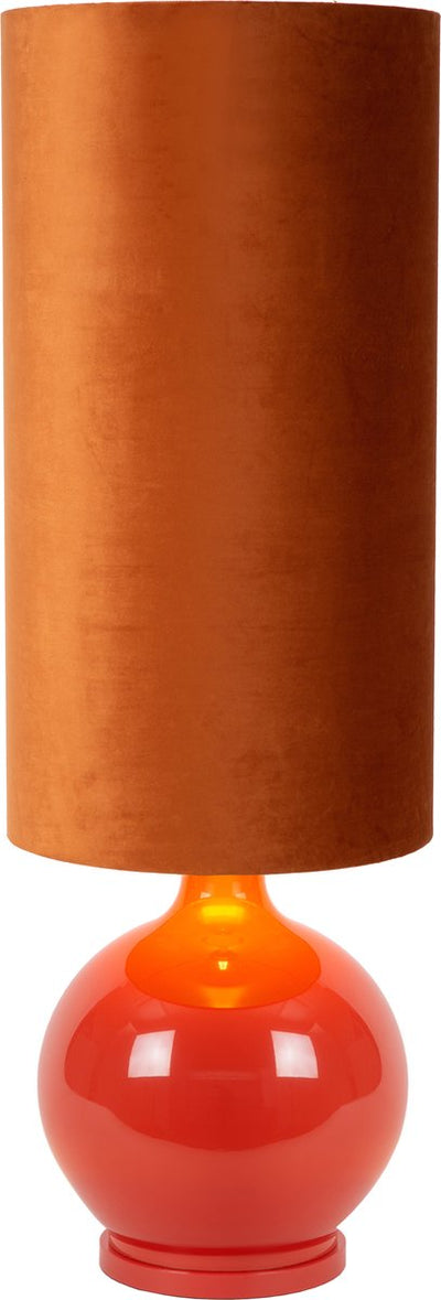 Lucide esterad - lampadaire - ø 34 cm - 1xe27 - orange