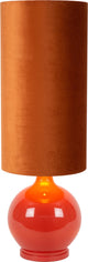 Lucide esterad - lampadaire - ø 34 cm - 1xe27 - orange