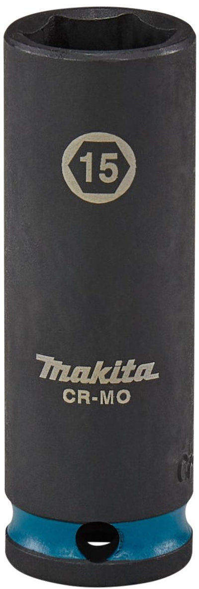 Douille à chocs Imp Makita act noire, 3 8 15 mm de long - e-16324