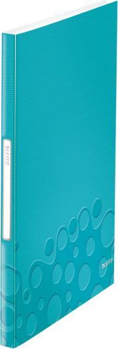 Album Leitz wow show - a4 - 40 couvertures - bleu glacier
