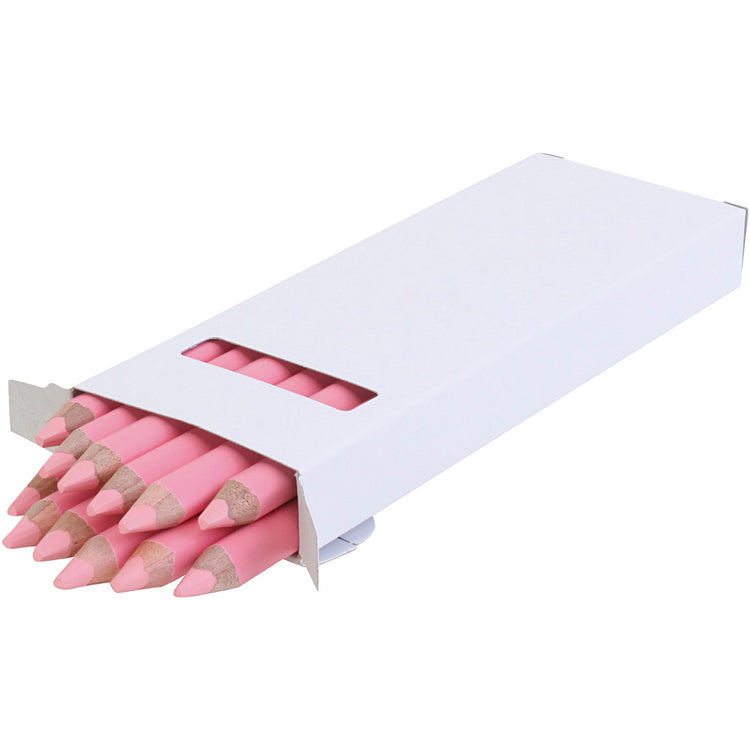Crayon de couleur Edu3 edu jumbo, épaisseur 10 mm, mine 6,25 mm, rose, 12 pièces 1 boîte