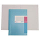 Cahier en carton König Ebhardt A6 carré bleu clair 32 feuilles