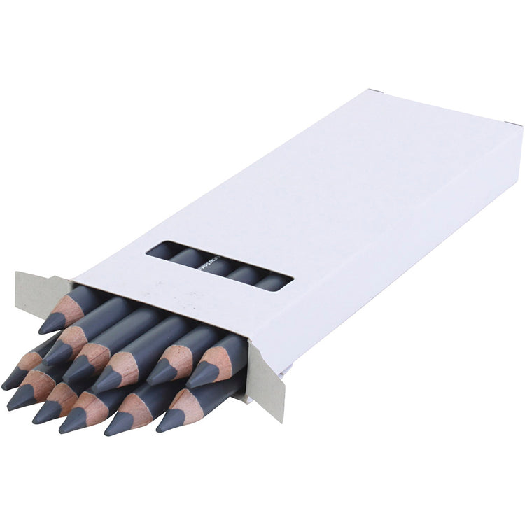 EDU3 EDU JUMBO COLORED CURN, ÉPARCHEUNE 10 mm, remplissage de 6,25 mm, gris, 12 pièces 1 boîte