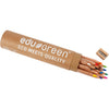 EDU3 crayons de couleur jumbo Edu3, remplissage de 5 mm, différentes couleurs, 12 pièces 1 boîte