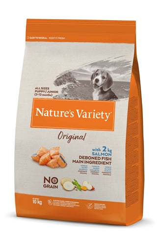 Natures Variety Original Junior Salmon Pas de grain