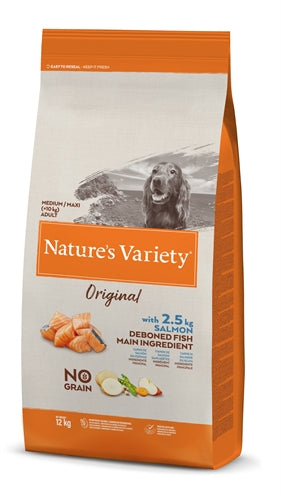 Natures variété d'origine adulte moyen saumon maxi pas de grain