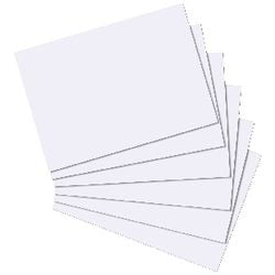 Fiches herlitz a4 blanches