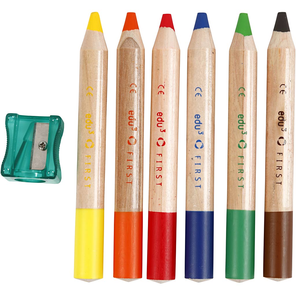 Edu3 edu first, épaisseur 13 mm, remplissage 8 mm, 6 pièces 1 boîte