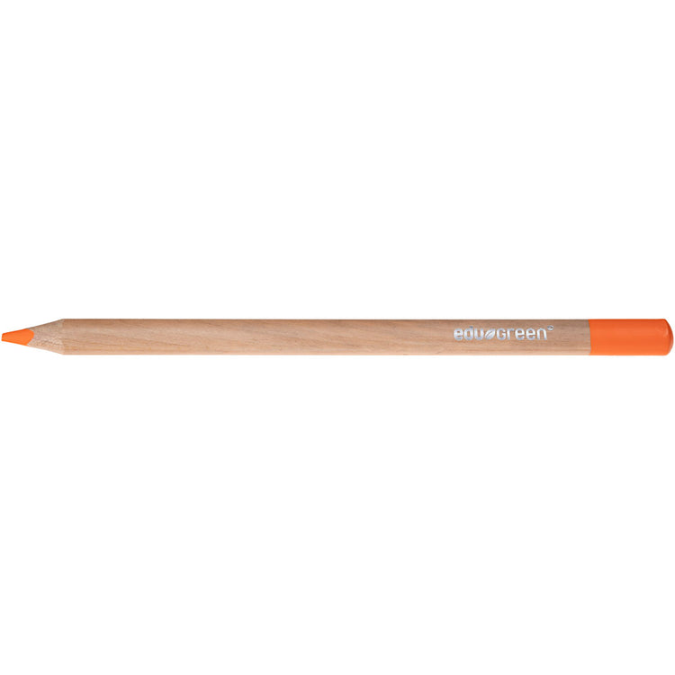 EDU3 crayons de couleur jumbo Edu3, remplissage de 5 mm, orange, 10 pièces 1 boîte