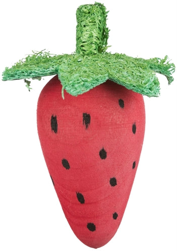Trixie Play Ball Set Beet Beet Strawberry Wood Loofah
