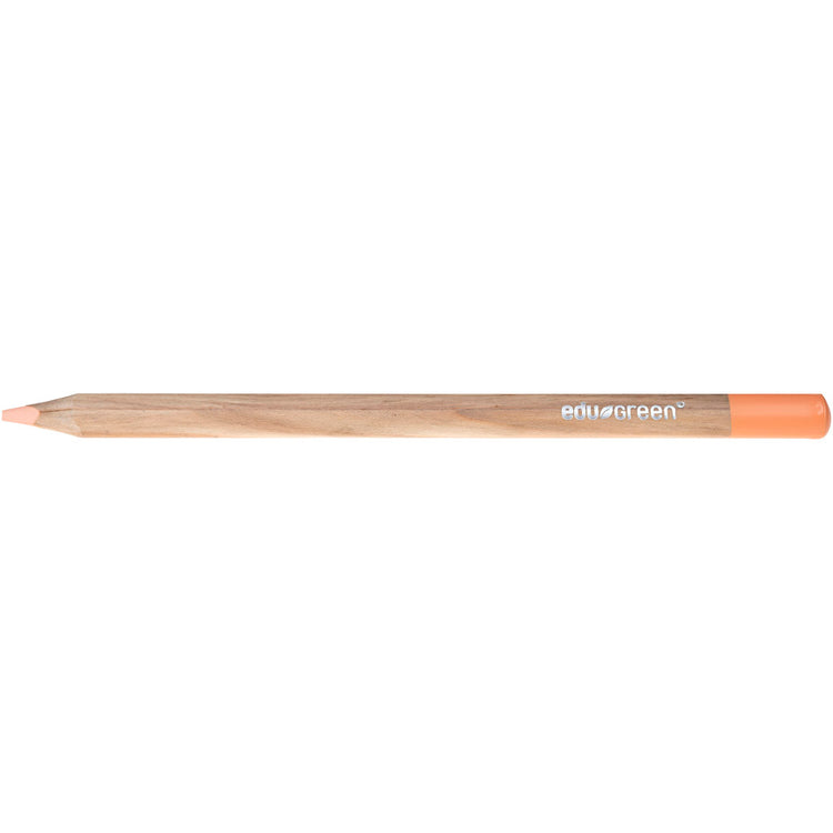 EDU3 crayons de couleur jumbo Edu3, remplissage de 5 mm, saumon, 10 pièces 1 boîte