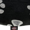 Trixie Dog Cushion Jimmy Oval noir avec Pootprint