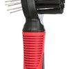 Trixie Brush Double-Side Cover Coiffes Underwol Plastic Black Red