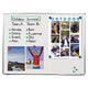 Tableau blanc legamaster premium plus 180 x 120 blanc
