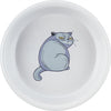 Trixie Food Bowl Bol d'eau en colère chat gris