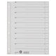 Onglets leitz carton kraft gris a4 100 pièces