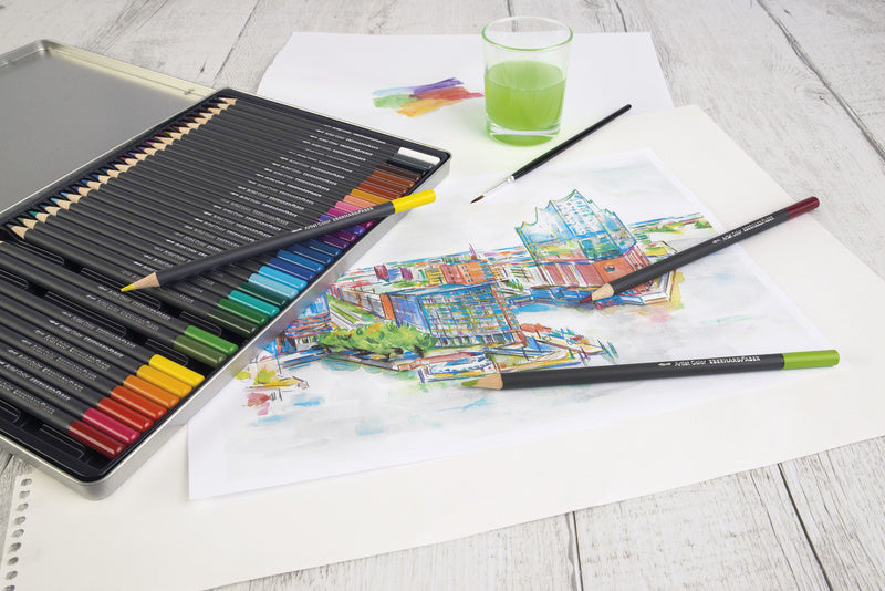 Eberhard Faber Eberhard Faber EF-516036 Aquarel crayon métal penny a 36 pièces