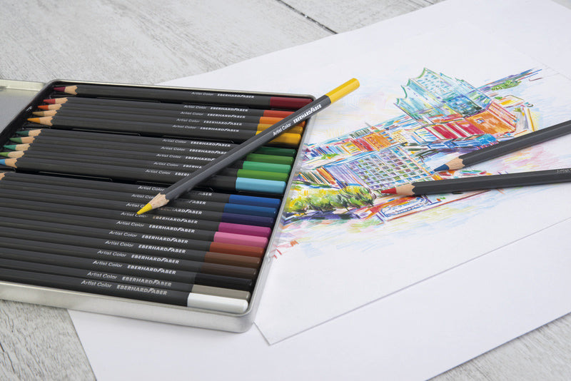 Eberhard Faber Eberhard Faber EF-516124 ColPlants Metal Metui A 24 pièces