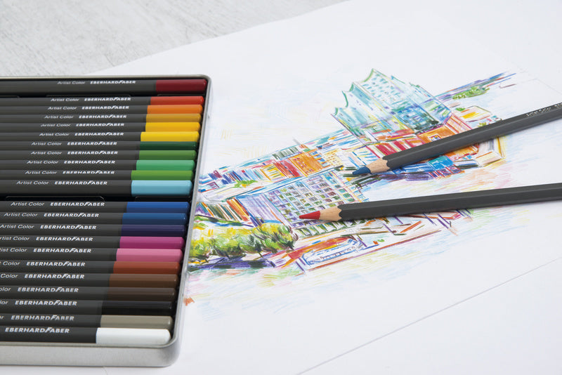 Eberhard Faber Eberhard Faber EF-516124 ColPlants Metal Metui A 24 pièces