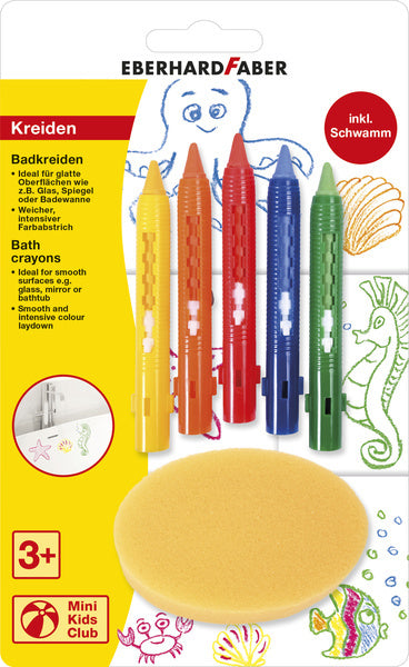 Eberhard Faber Eberhard Faber EF-524105 Chapitres de bain avec éponge 5 pièces