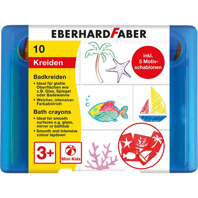 Eberhard Faber EF-524110 BATUILLE CAUCHE 10 PIÈCES Boîte de rangement incl.