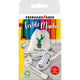 Eberhard Faber Eberhard Faber Textielmarker 8 pièces dans le cas + 4 pochoirs avec modèles