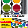 Eberhard Faber Eberhard Faber EF-578324 Boîte à peinture Gagnant 24 couleurs + palette de mélange
