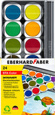 Eberhard Faber Eberhard Faber EF-578324 Boîte à peinture Gagnant 24 couleurs + palette de mélange