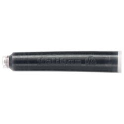 Cartouches d'encre noire Waterman 4001, 6 pièces